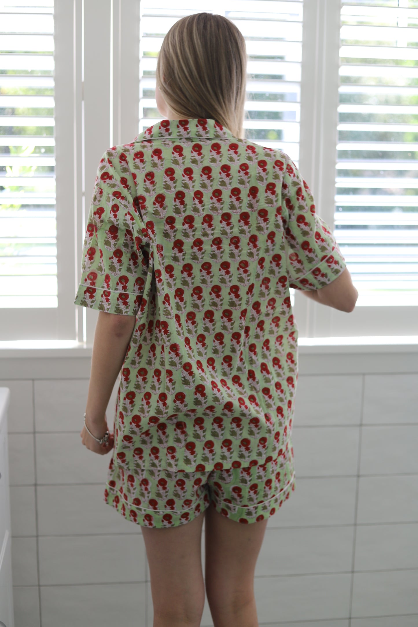 Heather's Garden Short Pyjama Set