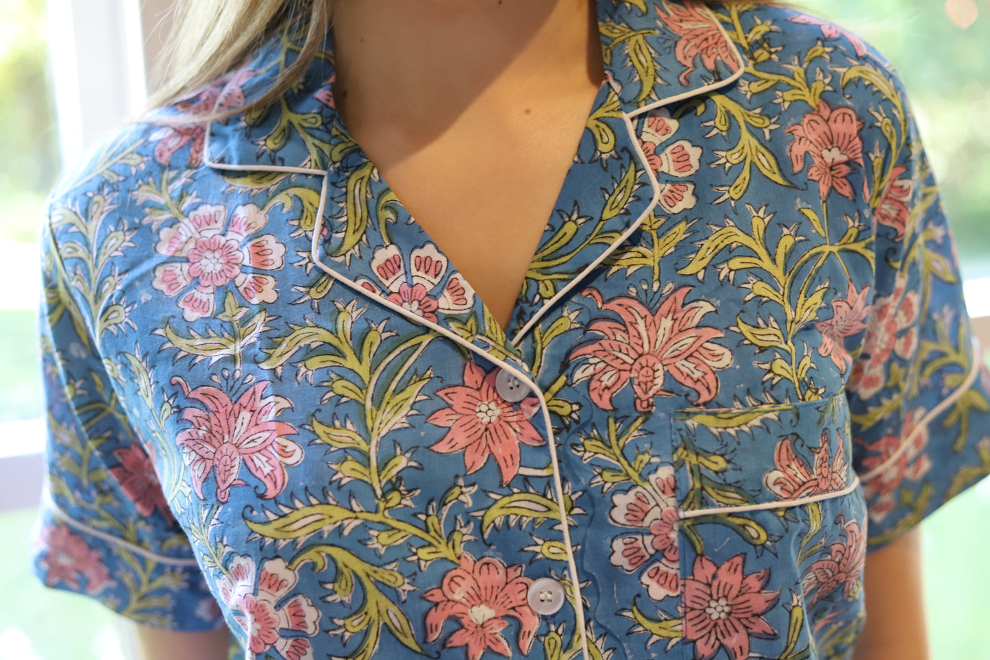 Blue Bell Hill Short Pyjama Set