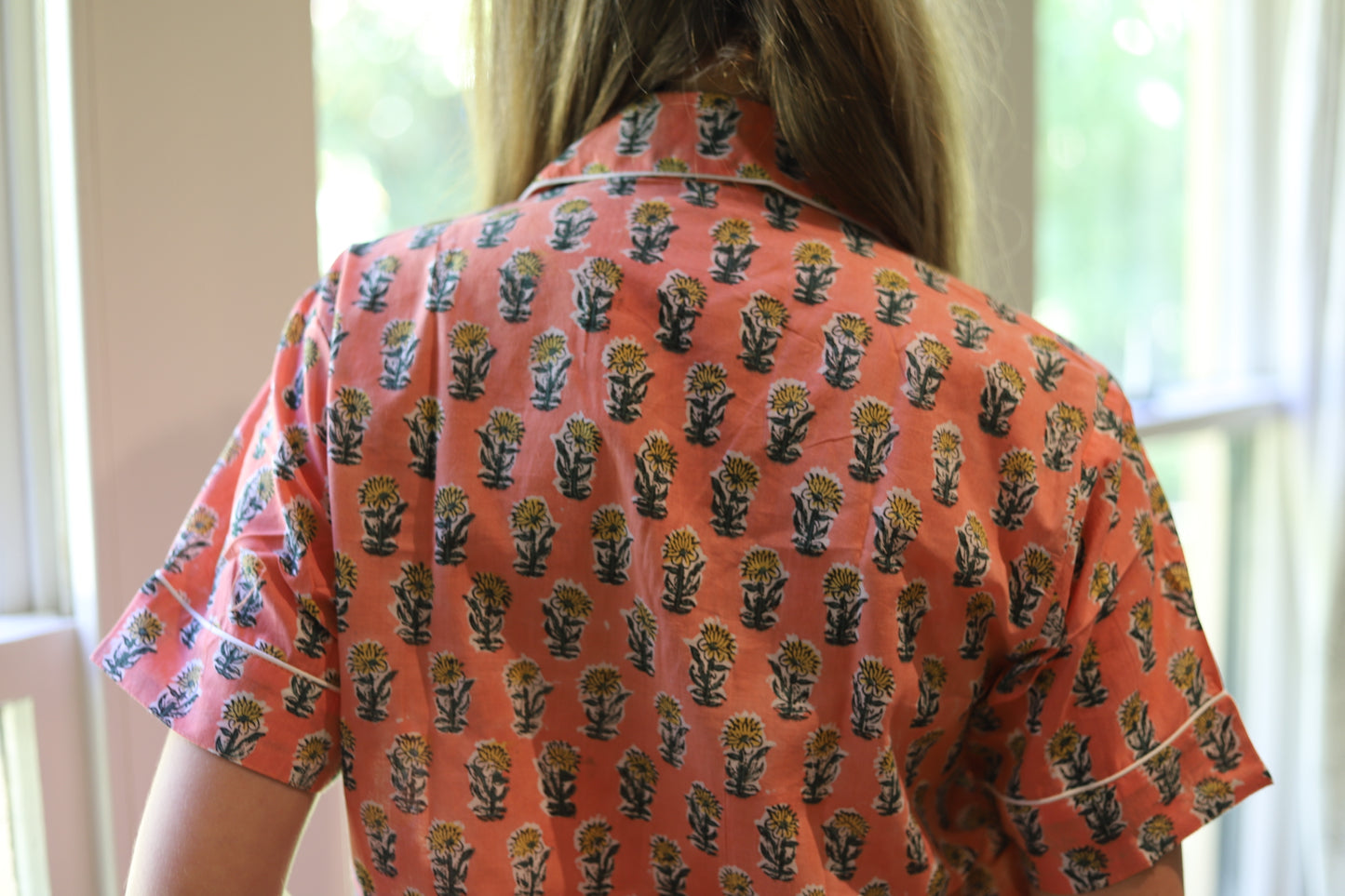 Pink Meadow Short Pyjama Set