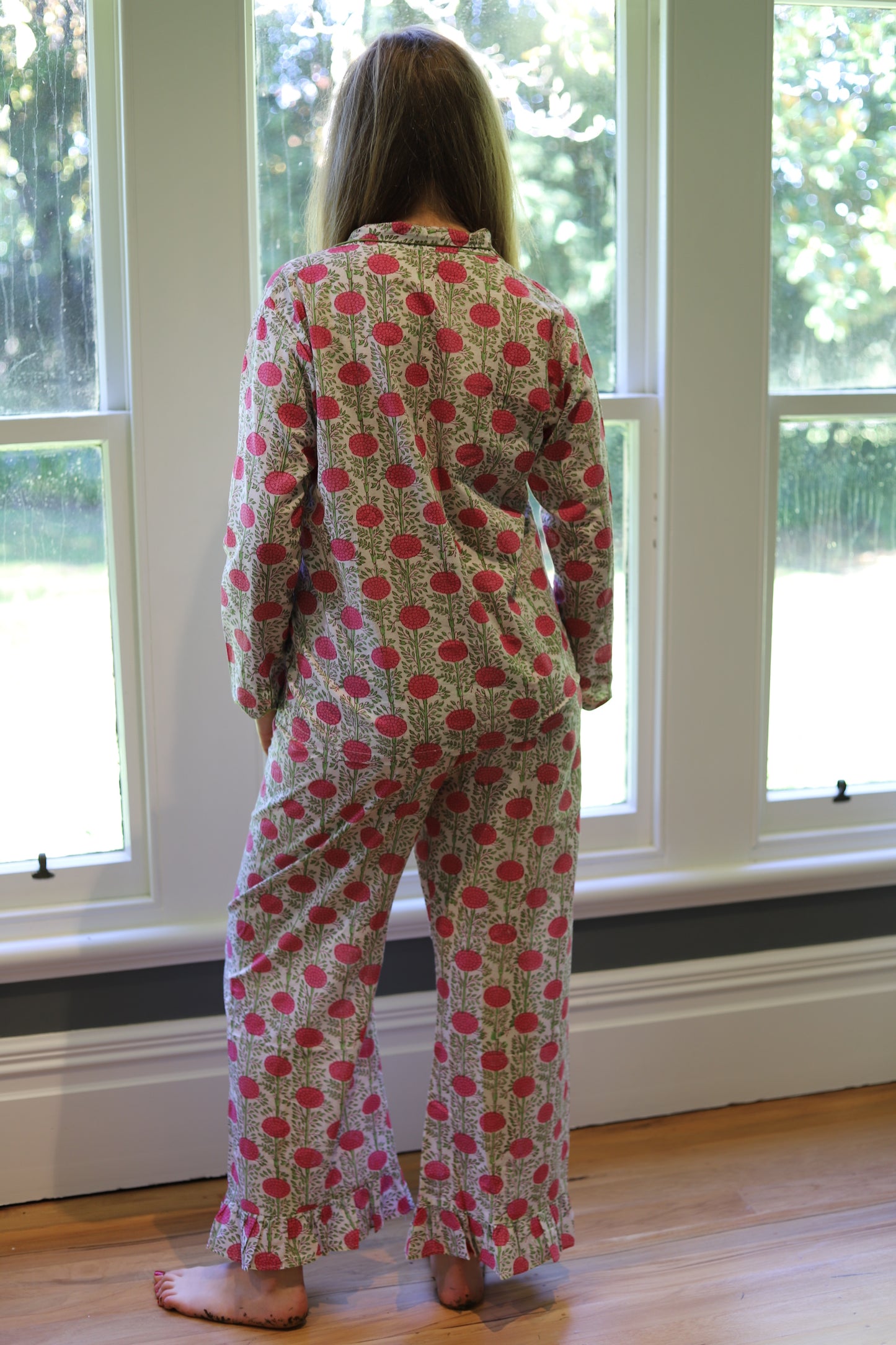 Dainty Dahlia long pyjama set