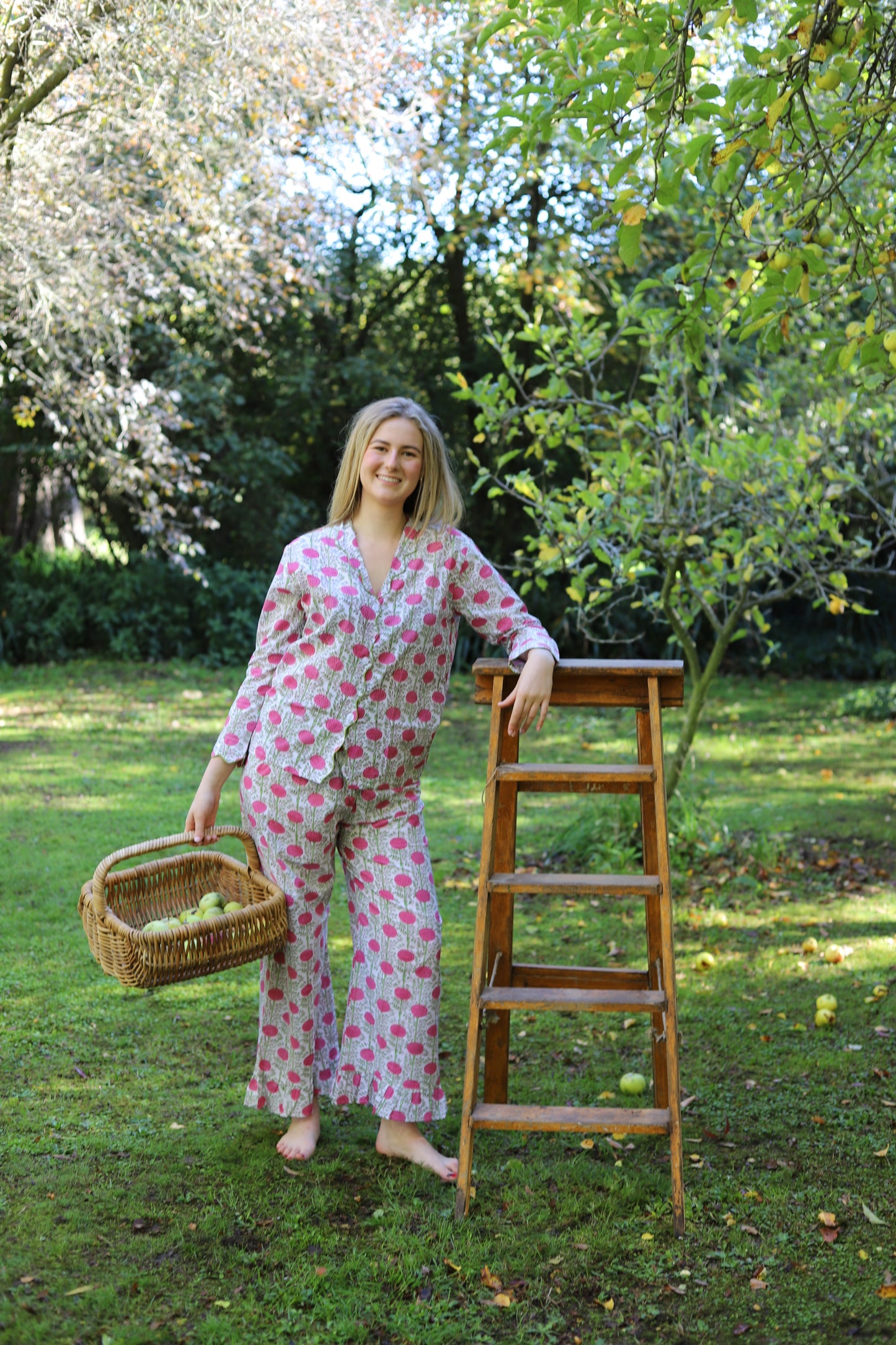 Dainty Dahlia long pyjama set